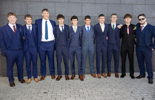 Pictured at the Ardscoil na Mara, Debs Ball. Photo: Joe Evans Pictured at the Ardscoil na Mara, Debs Ball. Photo: Joe Evans