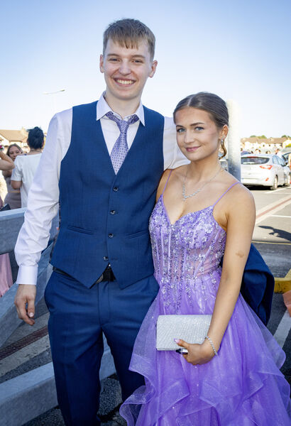  Jake Kikkers and sarah Foley, at the Abbey Community College Debs Ball. Photo: Joe Evans