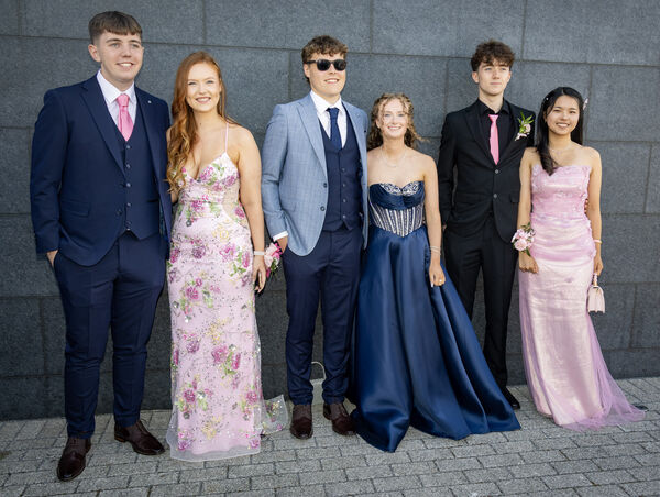  Pictured at the Ardscoil na Mara, Debs Ball. Photo: Joe Evans