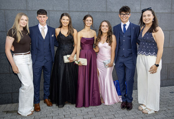  Pictured at the Ardscoil na Mara, Debs Ball. Photo: Joe Evans