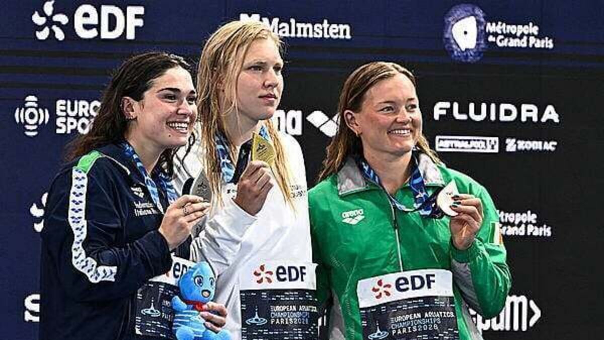 Mona McSharry claims bronze medal for Ireland in 50m breaststroke final