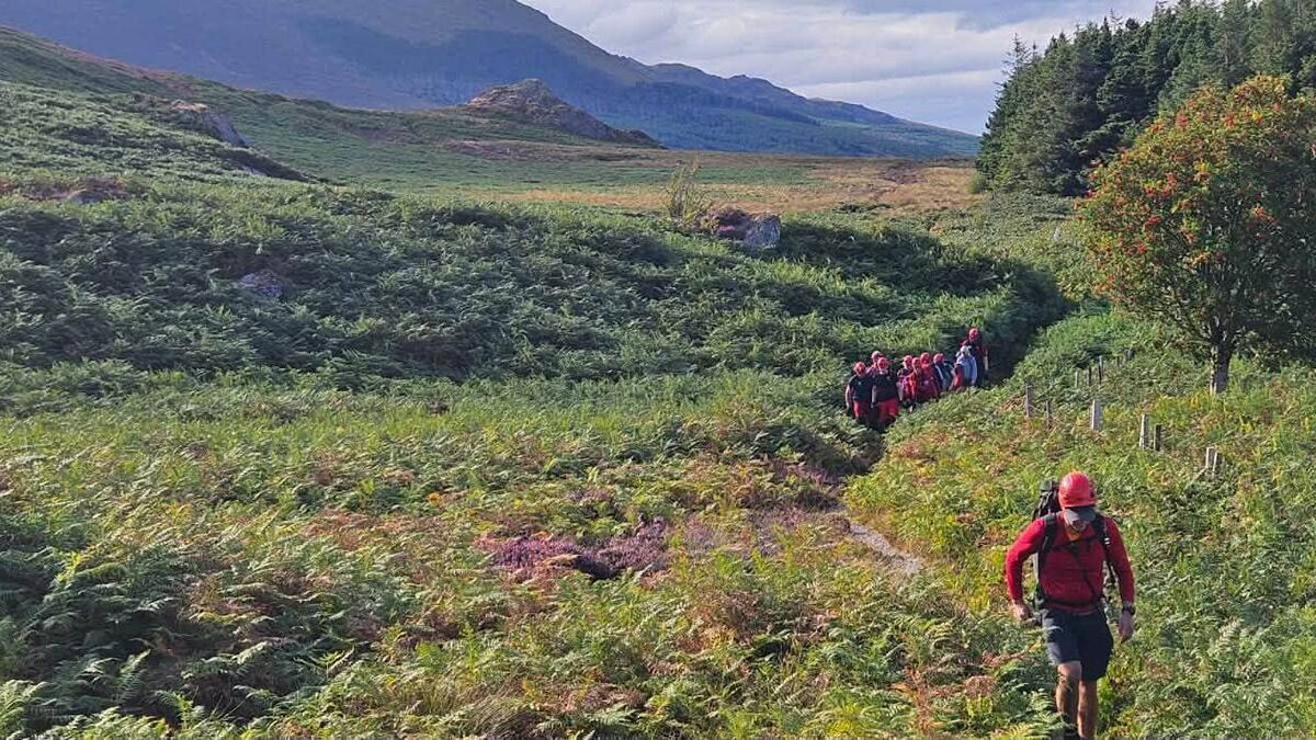 Injured walker is rescued from the Comeraghs