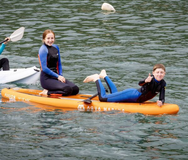Fun on the water at Boatstrand for Water Safety Ireland, summer camp. Photo: Joe Evans Fun on the water at Boatstrand for Water Safety Ireland, summer camp. Photo: Joe Evans