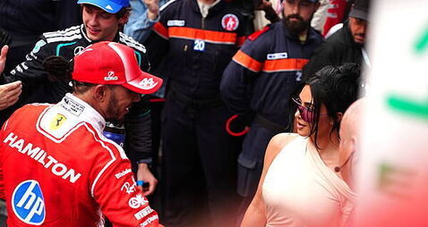 Lewis Hamilton makes relationship with Kim Kardashian Instagram official
