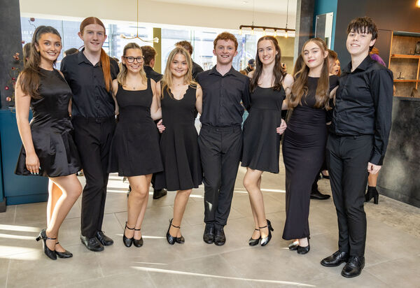 Cast members, at The House of Waterford for the launch of Jack Cunninghams Productions, West Side Story, at the Theatre Royal, September 1st - 5th. Photo: Joe Evans Cast members, at The House of Waterford for the launch of Jack Cunninghams Productions, West Side Story, at the Theatre Royal, September 1st - 5th. Photo: Joe Evans