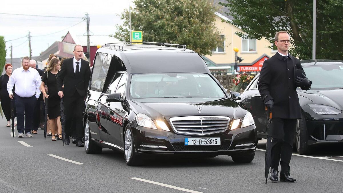 Notebook and pen tell the story as Marion O'Mara is laid to rest