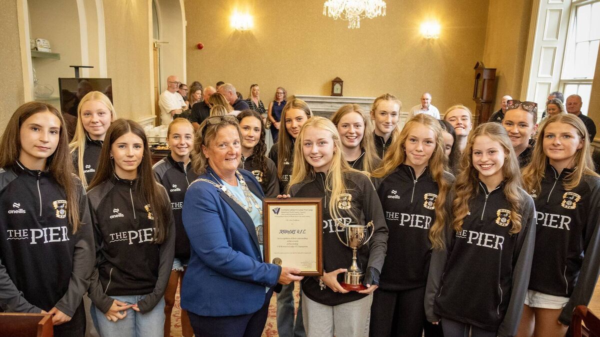 Tramore history-makers receive reception at City Hall