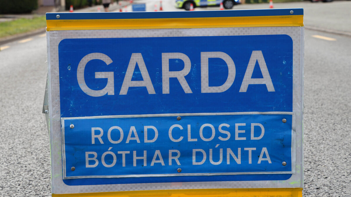 Emergency services at the scene of serious road accident in Waterford city