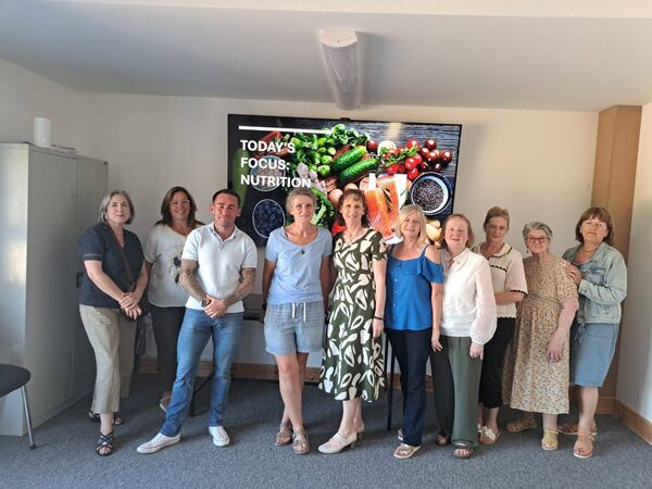 Nutrition talk at Community Wellbeing Afternoon in Ballysaggart