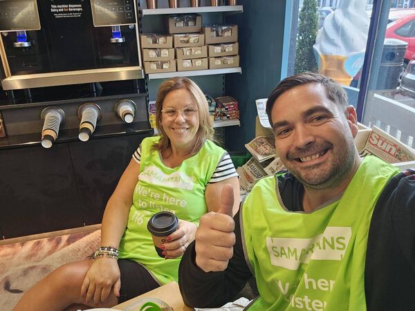 Samaritans out reach in Tallow