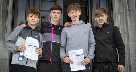 In Photos: De La Salle College students receive their Leaving Certificates
