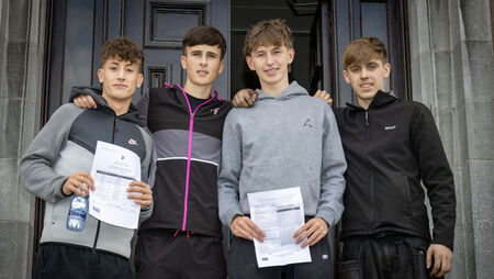 In Photos: De La Salle College students receive their Leaving Certificates
