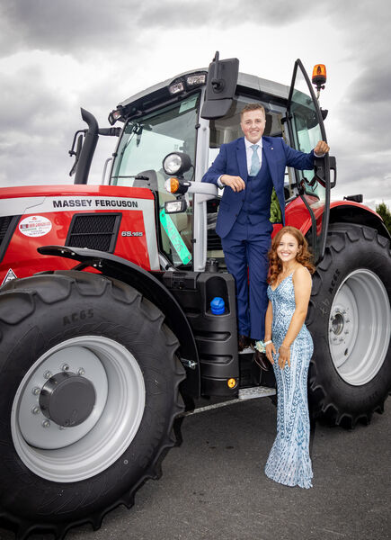  Adam O'Donnell Kearney and Keeva Fennely, who attended the De La Salle College, Graduation Ball. Photo: Joe Evans