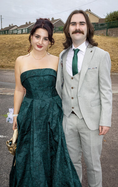  Kate walsh and Evan O'Keeffe reid, who attended the St. Paul's community College Debs/Grad Ball. Photo: Joe Evans
