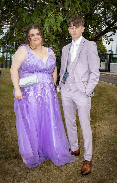  Erin Hanrahan and Liam Hanrahan, who attended the St. Paul's community College Debs/Grad Ball. Photo: Joe Evans