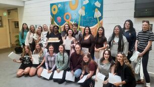 <p>Students from Mercy Secondary School</p>