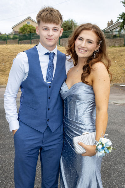 Jeff williams and Emelia, who attended the St. Paul's community College Debs/Grad Ball. Photo: Joe Evans Jeff williams and Emelia, who attended the St. Paul's community College Debs/Grad Ball. Photo: Joe Evans
