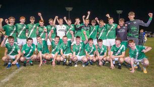 <p>Clonea players celebrate after defeating Fourmilewater in their J.J Kavanagh & Sons Division 2 Minor Hurling Co. Final played at Cappoquin Logistics Fraher Field. Photos: Maurice Hennebry</p> <p>Clonea players celebrate after defeating Fourmilewater in their J.J Kavanagh & Sons Division 2 Minor Hurling Co. Final played at Cappoquin Logistics Fraher Field. Photos: Maurice Hennebry</p>
