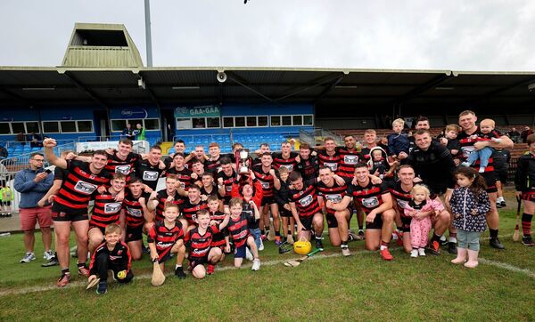 Ballygunner celebrate with the trophy the News & Star Cup. Ballygunner celebrate with the trophy the News & Star Cup.