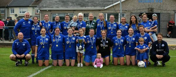 Dungarvan United team that beat Bohemians in the Women's Cup Final at Ozier Park on Sunday last. Photos: Garret Croke Dungarvan United team that beat Bohemians in the Women's Cup Final at Ozier Park on Sunday last. Photos: Garret Croke