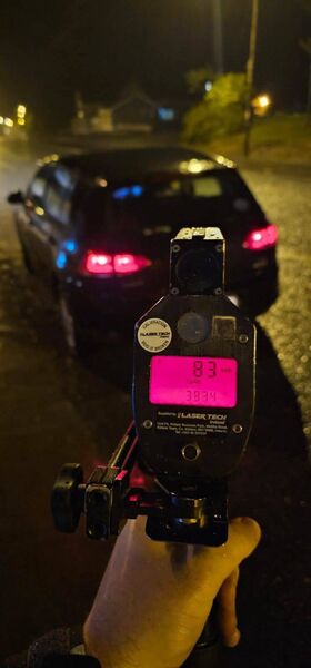 The Gardaí in Waterford recently observed a number of motorists travelling at various speeds in Lemybrien. Pic: An Garda Síochána Waterford FB The Gardaí in Waterford recently observed a number of motorists travelling at various speeds in Lemybrien. Pic: An Garda Síochána Waterford FB
