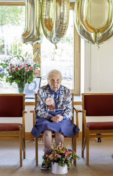 Sr Delores celebrated her 100th birthday with family and friends. Sr Delores celebrated her 100th birthday with family and friends.