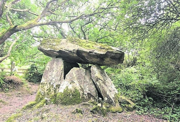 The Gaulstown portal tomb is thousands of years old