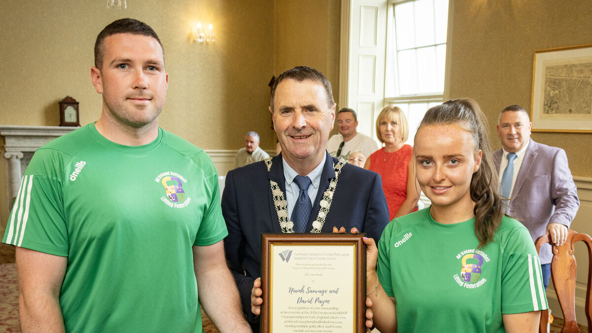 In Photos: Mayoral receptions for Waterford's finest