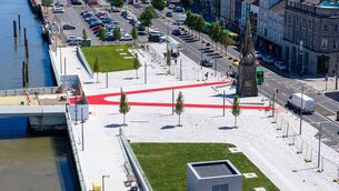 <p>South Quay Plaza, Picture: Waterford City and County Council. </p>