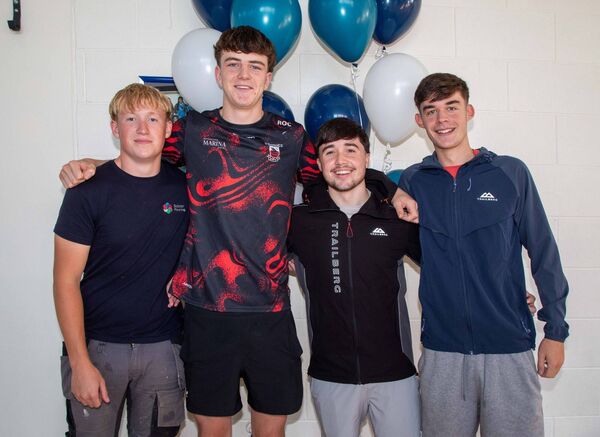 Attending were Devan Bolster, Ronan O'Connor, Max Brennan and Jack Whelan. Photo: John Power Attending were Devan Bolster, Ronan O'Connor, Max Brennan and Jack Whelan. Photo: John Power