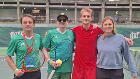 Portlaw's Vinny Keane lands World Blind Tennis medal for Ireland