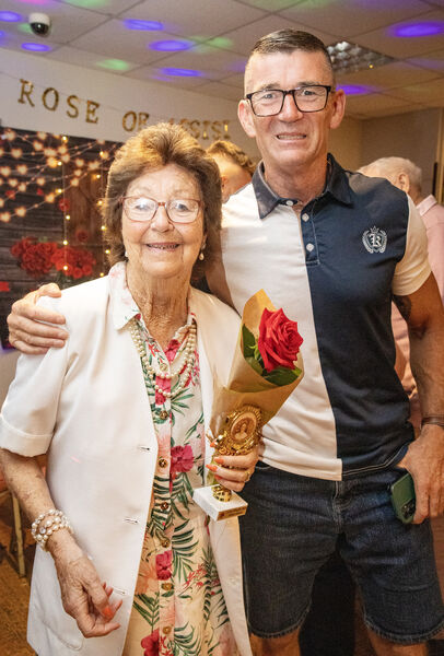  Helen and Liam Walsh, pictured at Mount Sion GAA Centre for the Rose of Assisi House Final.