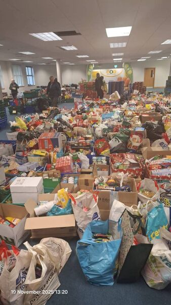 Christmas is the most hectic time of year for Waterford Food Bank, with 2,000 odd Christmas food hampers to be packed and delivered Christmas is the most hectic time of year for Waterford Food Bank, with 2,000 odd Christmas food hampers to be packed and delivered
