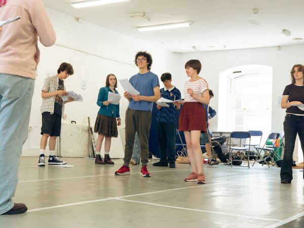 The cast of Waterford Youth Arts' 'Revenge at Hotel Rapscallion' in rehearsal. Photo: Alana Daly Mulligan The cast of Waterford Youth Arts' 'Revenge at Hotel Rapscallion' in rehearsal. Photo: Alana Daly Mulligan