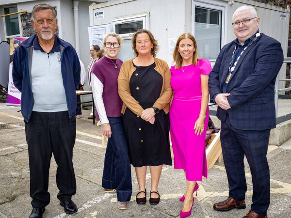 Cllr Blaise Hannigan, Mags Darrer, BOM, Metropolitan Mayor of Waterford Cllr Lola O'Sullivan, Noreen Reilly, Principal WCFE and Deputy Mayor of Waterford Cllr Jim Darcy, at Waterford College of Further Education's 120th year celebration. Photo: Joe Evans Cllr Blaise Hannigan, Mags Darrer, BOM, Metropolitan Mayor of Waterford Cllr Lola O'Sullivan, Noreen Reilly, Principal WCFE and Deputy Mayor of Waterford Cllr Jim Darcy, at Waterford College of Further Education's 120th year celebration. Photo: Joe Evans