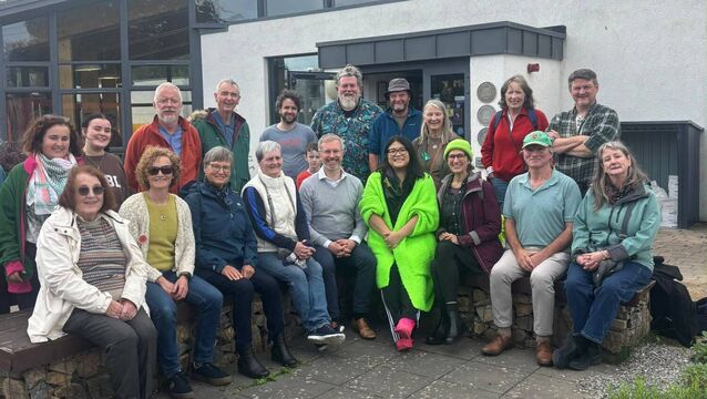 <p>Green Party leaders met with Roderic O'Gorman and Hazel Chu at GrowHQ</p>