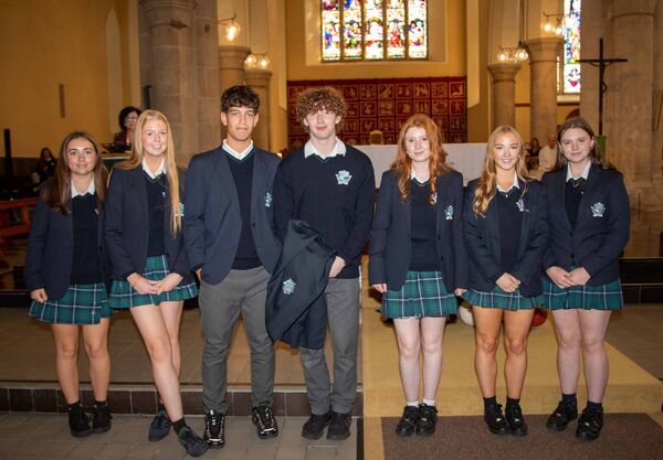 A group of school Prefects from Ardscoil na Mara. Photo: John Power A group of school Prefects from Ardscoil na Mara. Photo: John Power