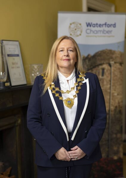 Portlaw native Marian Walsh was officially elected as the new president of Waterford Chamber this week. Photo: Patrick Browne Portlaw native Marian Walsh was officially elected as the new president of Waterford Chamber this week. Photo: Patrick Browne