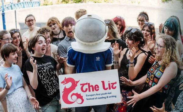 The Lit Festival - Europe's first youth-led festival of reading and writing.