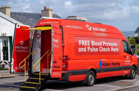 Irish Heart Foundation Mobile Unit Offers Free Health Checks in Dungarvan