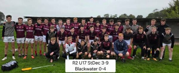 The U17 football team at St Declan's. The U17 football team at St Declan's.
