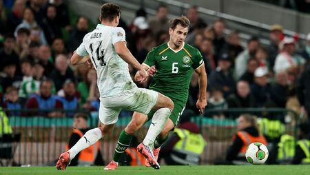 Parrott's double outshines protests as Molumby features in Austria draw
