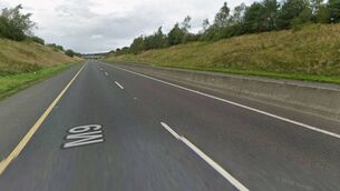 <p>The man was stopped while cycling a bicycle on the M9 motorway, outside Kilmacow.</p> <p>The man was stopped while cycling a bicycle on the M9 motorway, outside Kilmacow.</p>