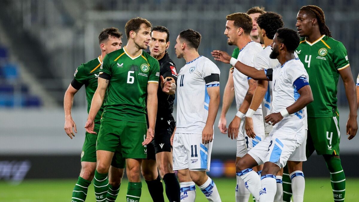 Jayson Molumby in the wars in Ireland's second battle with Israel