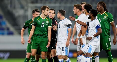 Jayson Molumby in the wars in Ireland's second battle with Israel