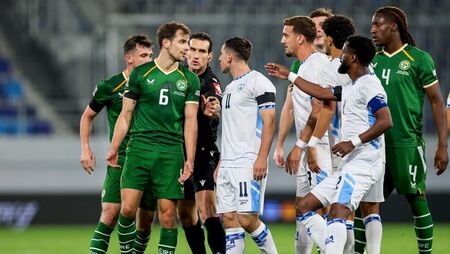 Jayson Molumby in the wars in Ireland's second battle with Israel