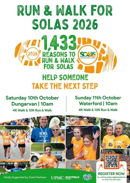 Run & Walk for Solas 2026 Run & Walk for Solas 2026