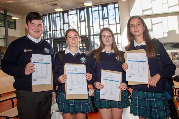 Ardscoil Junior Cycle students Nicky Kekov, Leanna Buck, Frya Treacy and Maeve Barry. Photo: John Power Ardscoil Junior Cycle students Nicky Kekov, Leanna Buck, Frya Treacy and Maeve Barry. Photo: John Power