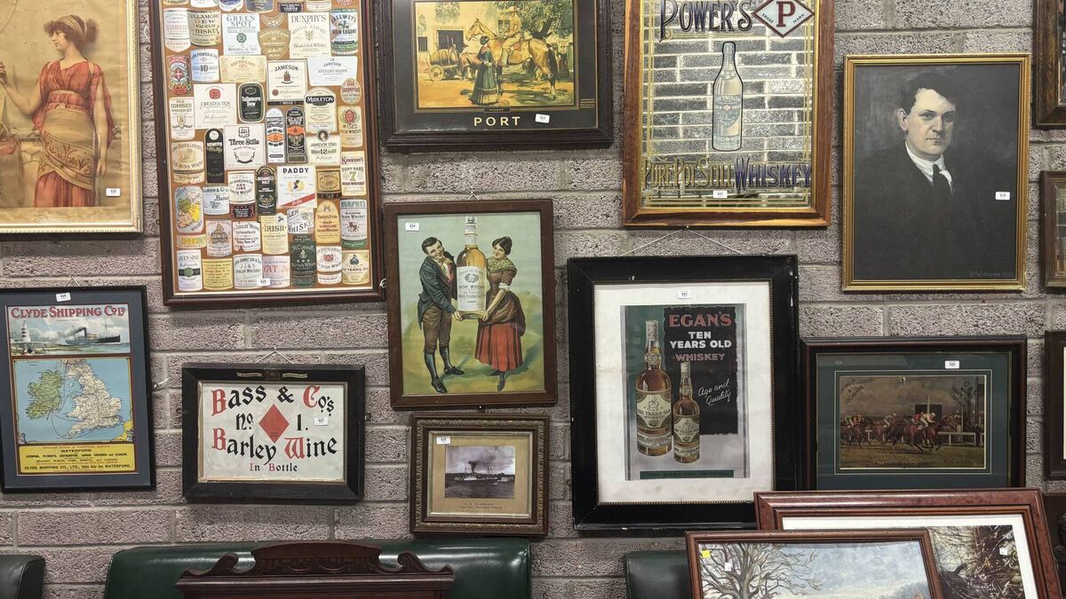 Contents of Waterford’s historic Munster Bar sold at auction