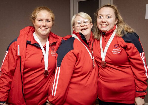 Maureen, Grace and Niamh, Basketball, pictured at the Tower Hotel. Photo: Joe Evans Maureen, Grace and Niamh, Basketball, pictured at the Tower Hotel. Photo: Joe Evans